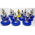 Subbuteo Andrew Table Soccer England 1990 World Cup Team on Classic Hasbro Bases
